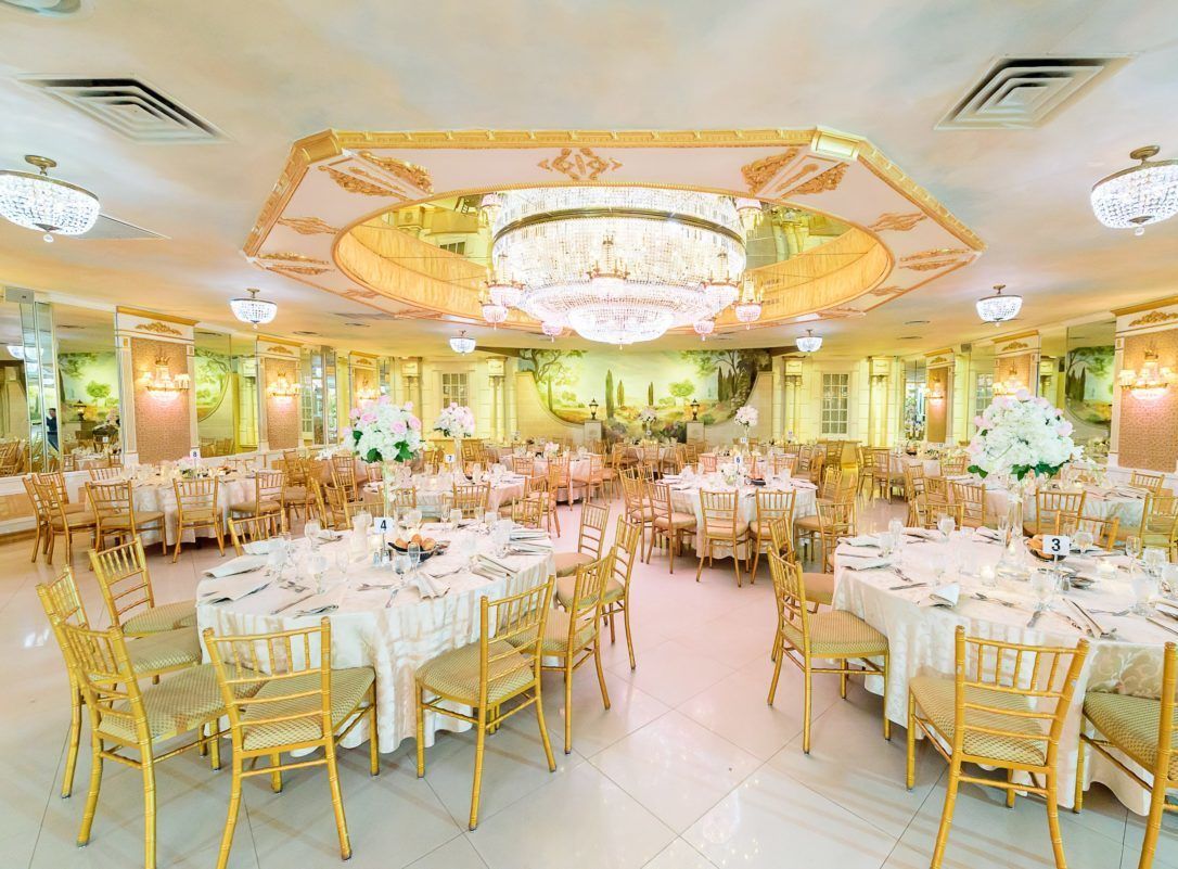 Our Grand Ballroom is a grand salon and one of Long Island's largest venues